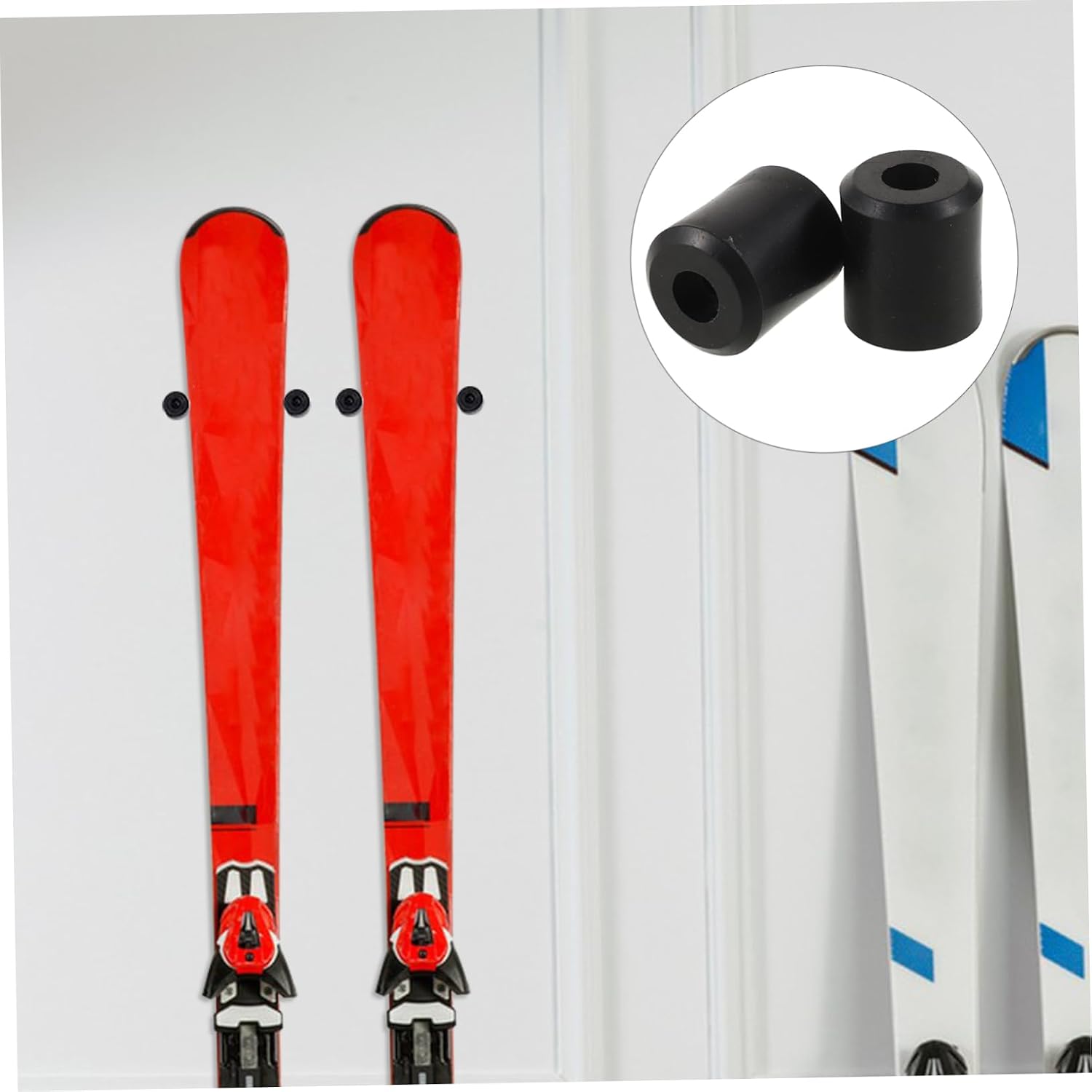 Ski Wall Mount Ski Storage Rack Ski Holder Wall Ski Rack Snow Skis Rack Snowboard Wall Mount Clip