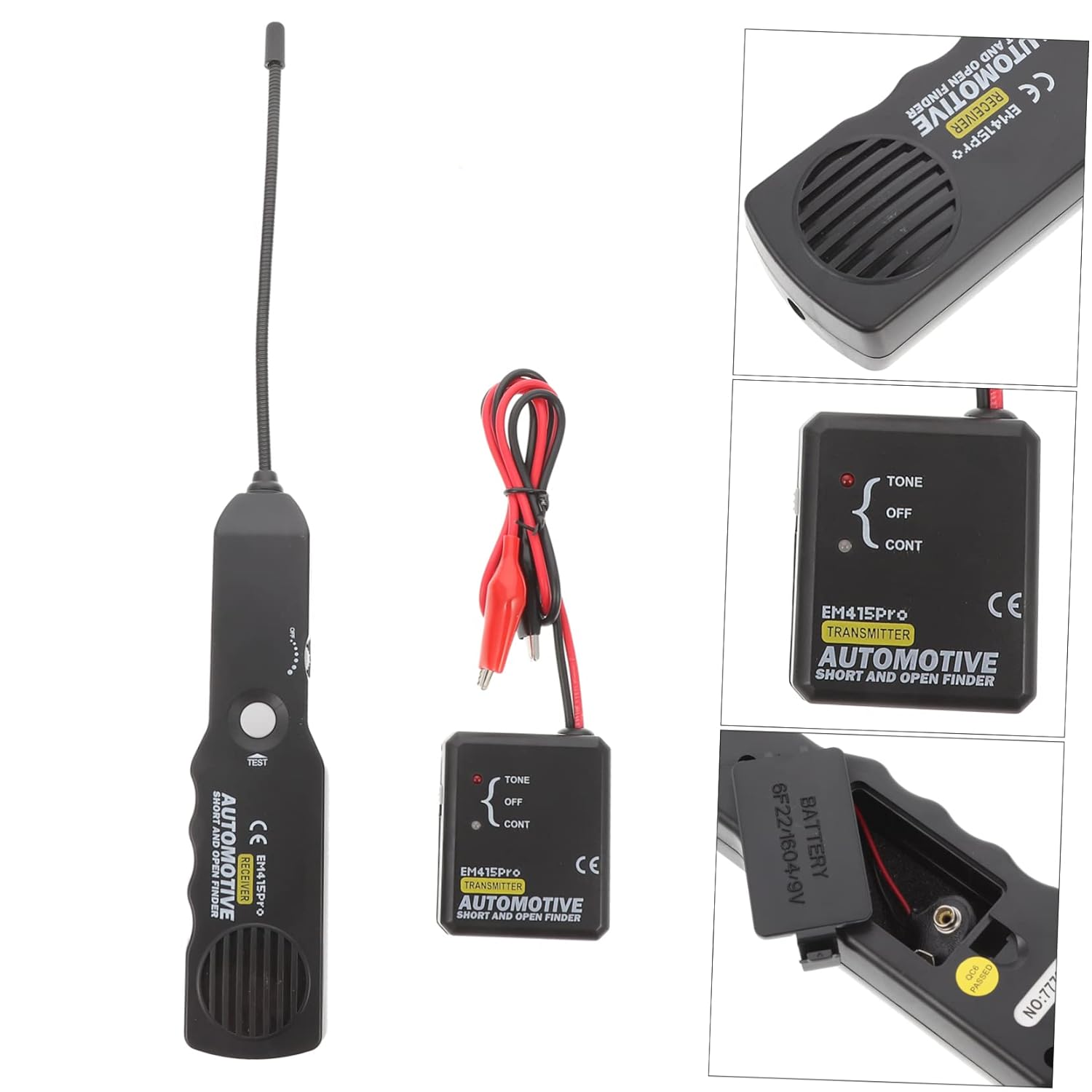 SOLUSTRE Automotive Cable Circuit Tracer Short Open Detector Wire Tester Car Electrical Diagnostic Tool for Efficient Line Tracking