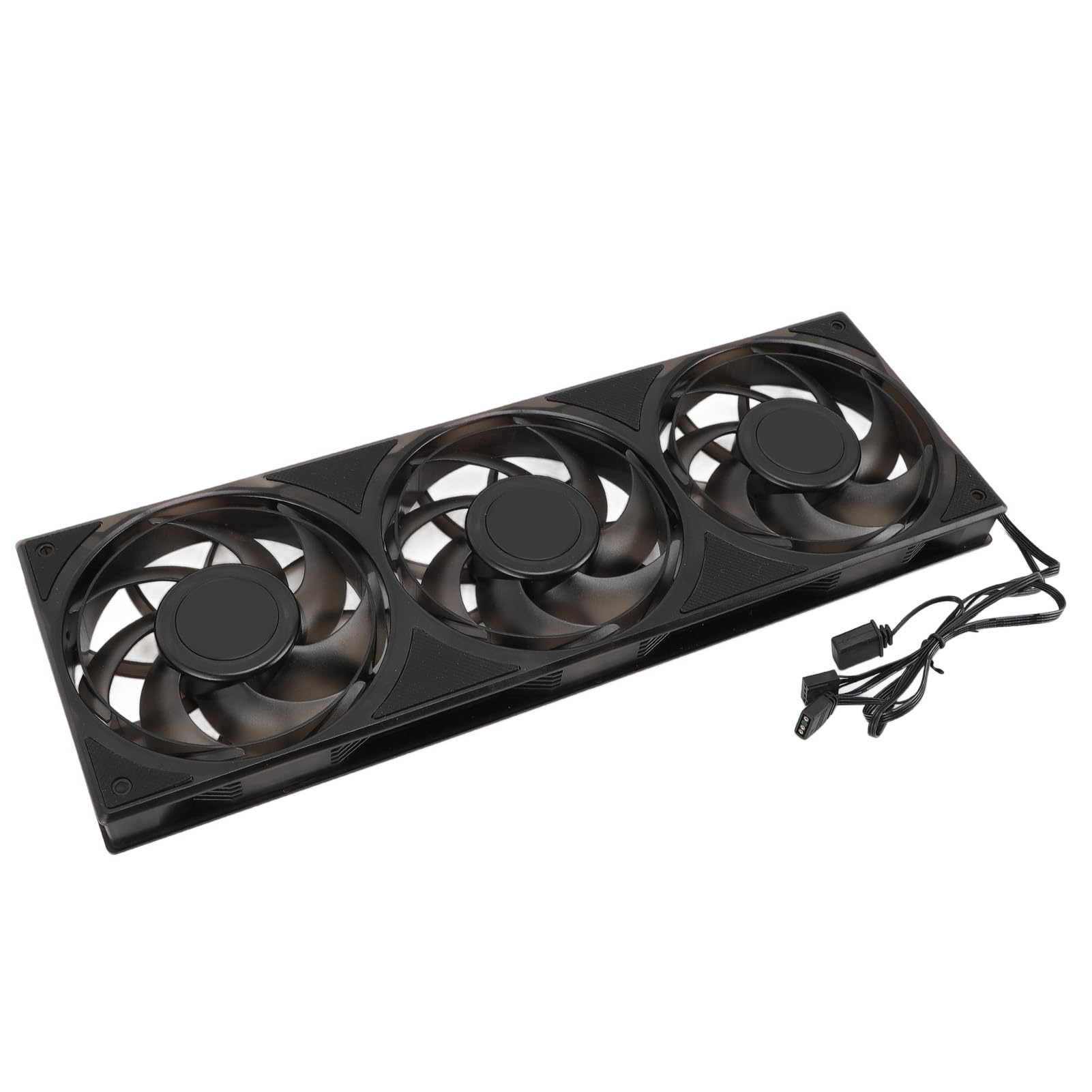 3 w 1 Wentylator Obudowy PC 360mm, 5V ARGB PWM (BLACK)