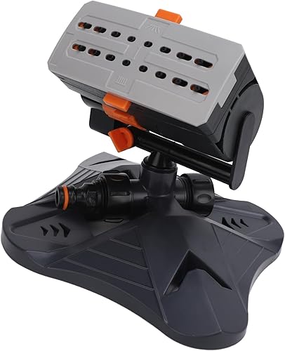 Miniatura 7 de SUNGOOYUE Swing Garden Sprinkler Ensures Even Watering of The Garden - 4 Adjustable Spray Patterns, ABS Material