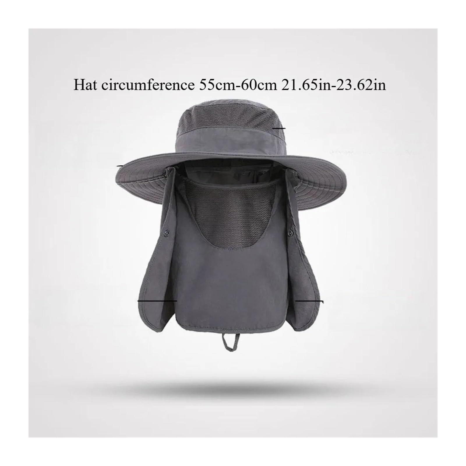 Générique Chapeau Seau d'été Unisexe, Respirant, pêche, randonnée, Camping en Plein air