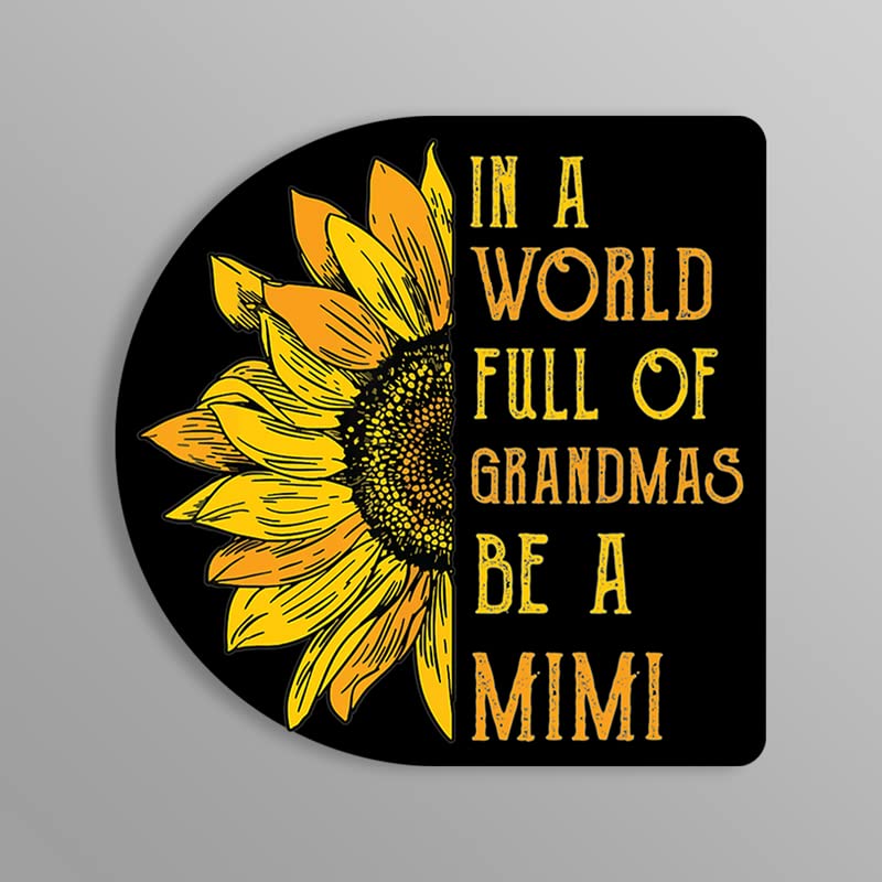 Autocollants Grand-Mère Mimi Tournesol 12,7 cm Lot de 2 S11537