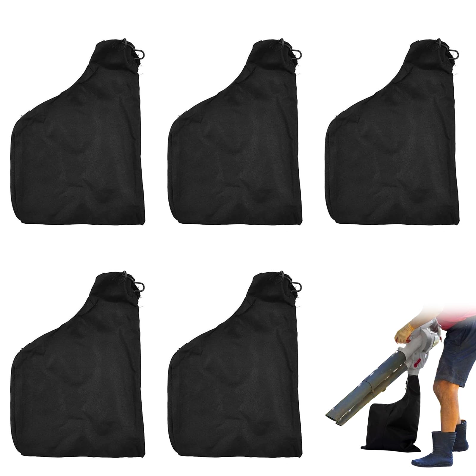 5PCS Mitre Saw Dust Bag, Planer Dust Bag with Zipper Compatible 255 Mitre