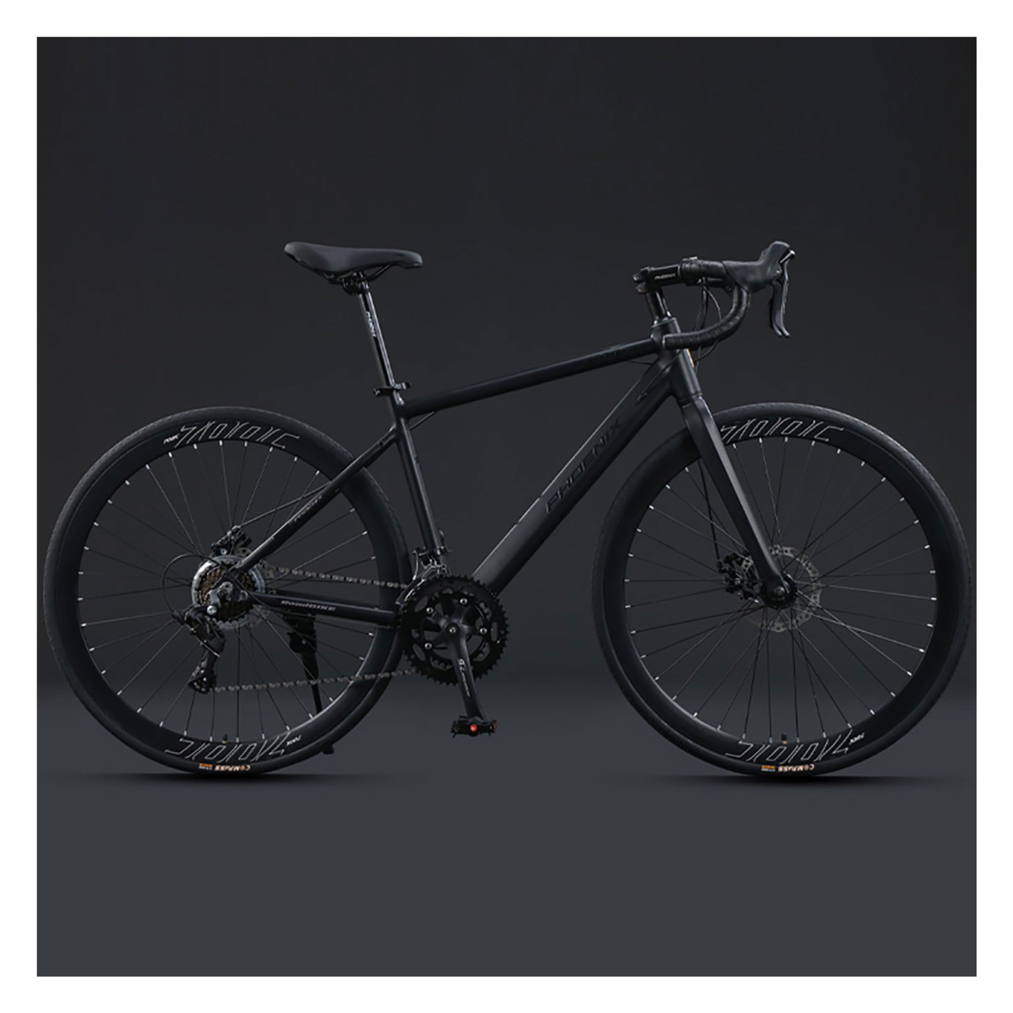 Amazon | ロードバイク stiレバー搭載 自転車 16段変速 aero bikes 