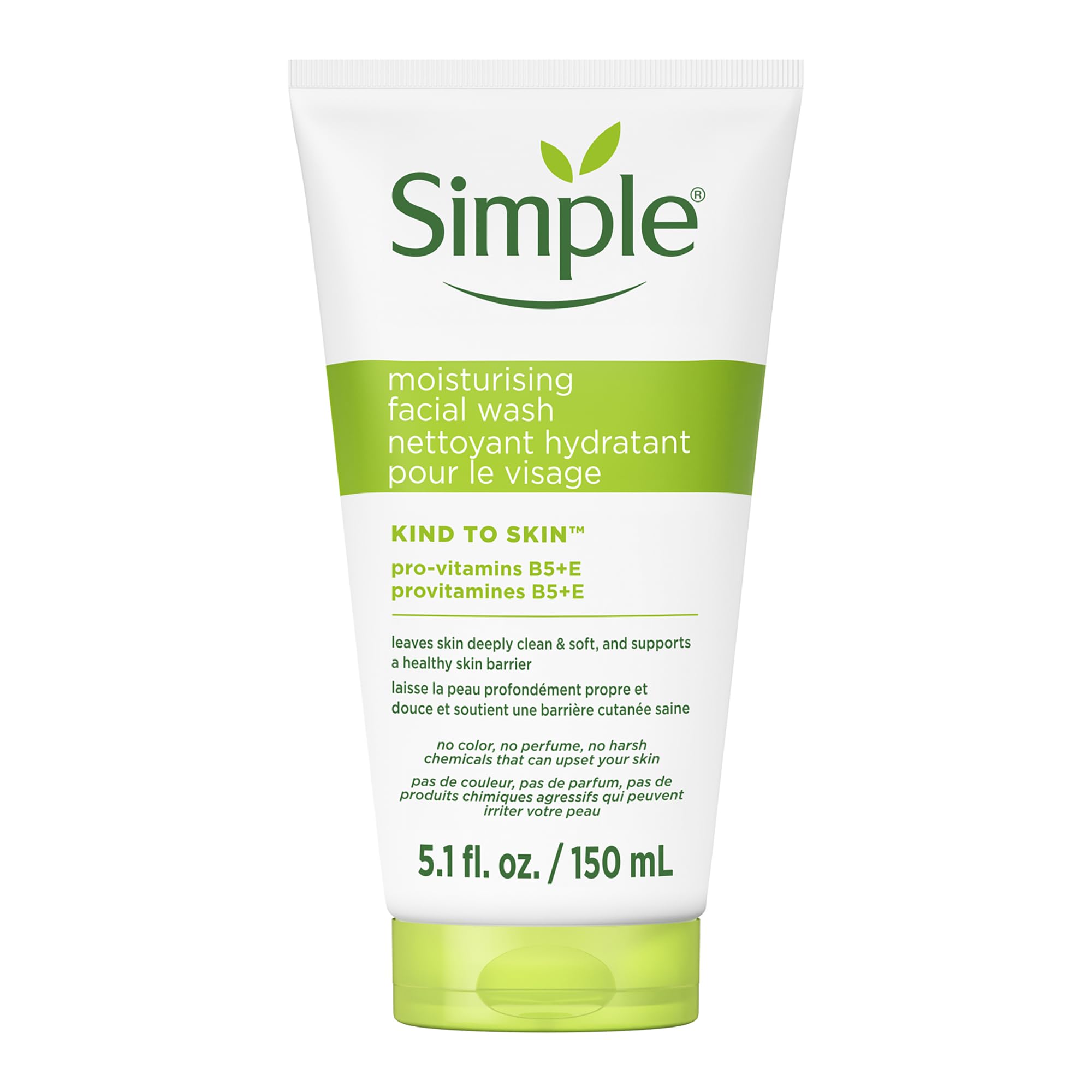 Simple Kind to Skin Facial Wash, Moisturizing 5 oz