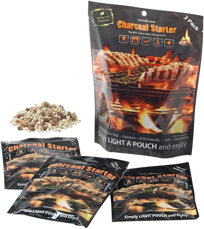 Instafire 3-Pack Briquette Charcoal Starter