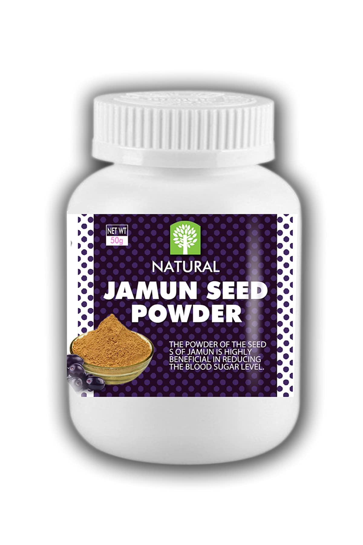 NATURAL BY OMKAR Natural Jamun Seeds Powder/Jamun Beej Powder/Black Berry Seeds Powder - 50Gms (B0C69FSHVD) Amazon Price History, Amazon Price Tracker