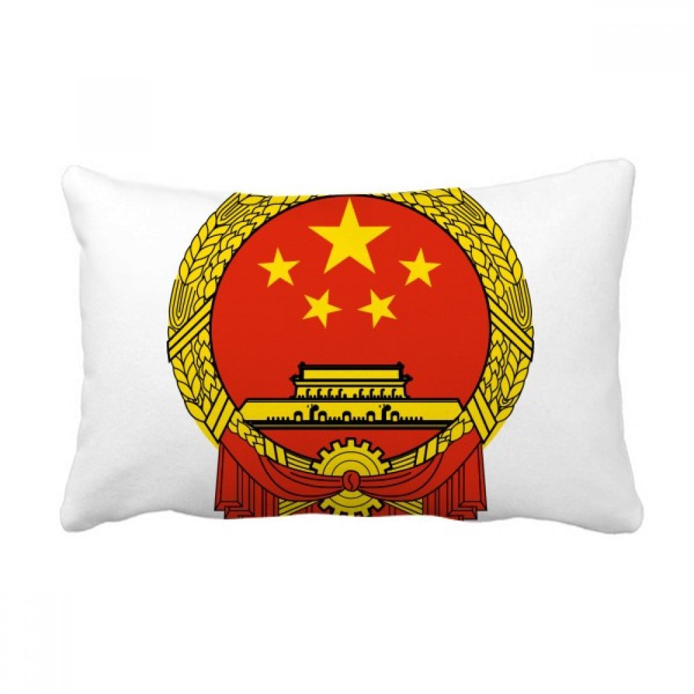 Oreiller lombaire de Chine emblème national pour décorer un canapé de salon chaleureux