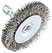 Forney 72727 Wire Wheel Brush, Coarse Crimped with 1/4-Inch Hex Shank, 2-Inch-by-.012-Inch