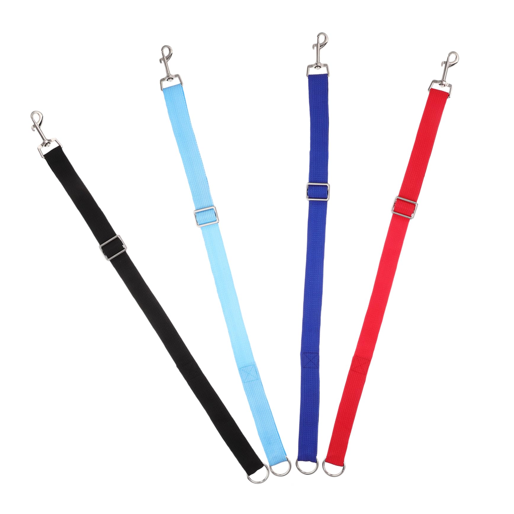 POPETPOP Adjustable Horse Bucket Fix Strap 4pcs Rope for Animal Feed Bucket Farm Supply