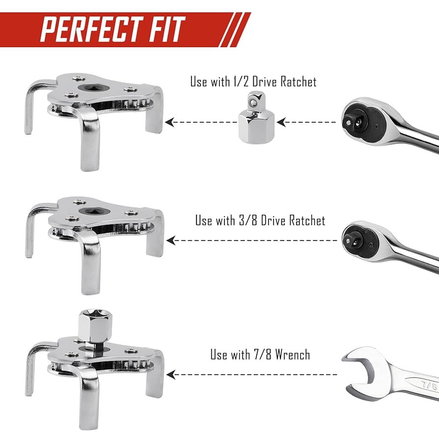 jar　0527 Amazon.com: SPARKWHIZ Oil Filter Wrench Set, Oil Filter