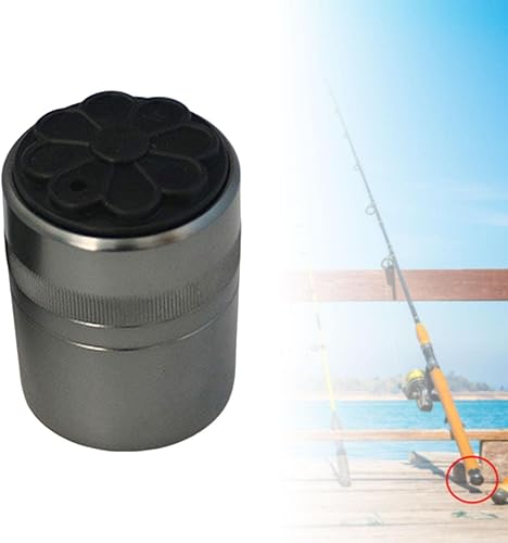 Miniatura 7 de Milageto Protector de caña de pescar ligero con orificio de drenaje, fácil de instalar, tapa protectora de repuesto para construir accesorios de