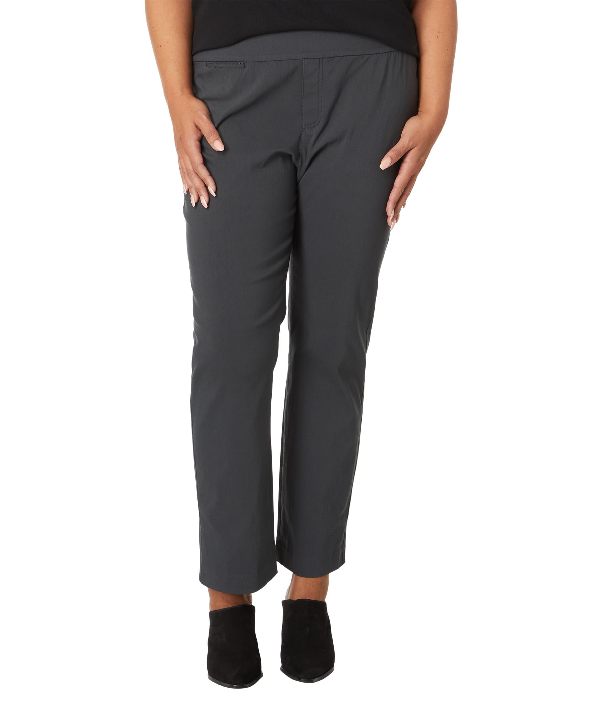 NIC ZOE Womens Plus Size 29 5 Wonderstretch Pocket Straight Leg Pant