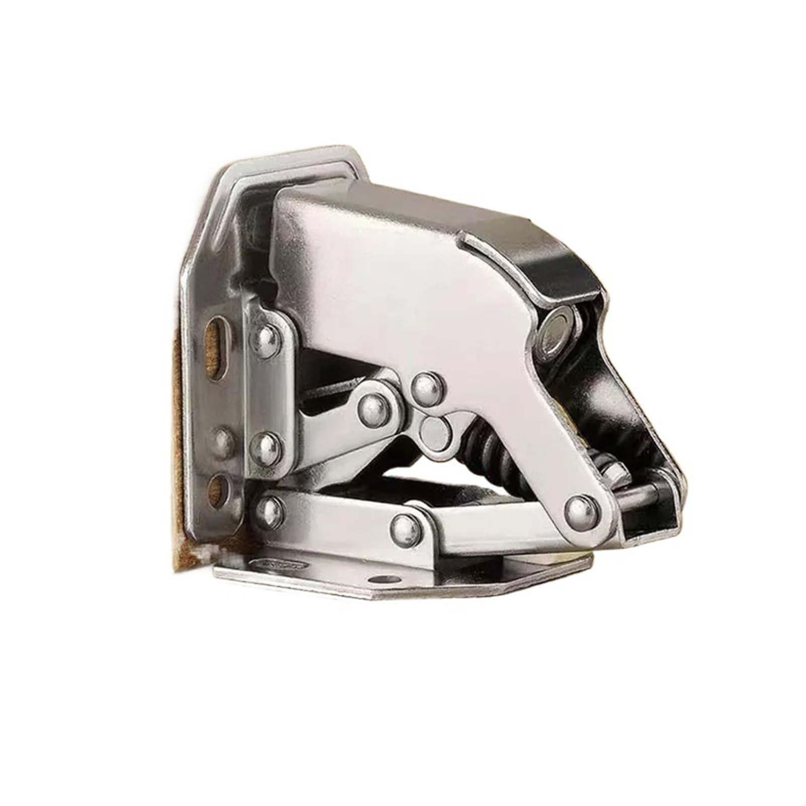 10 Stück Möbelbeschläge Schrankscharnier 90 Grad 3/4 Zoll nicht gebohrt Schranktür hydraulisches Scharnier Absenkautomatik Faltbandschraube 10 Stück(4-inch upgrade)