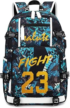 Basketball Player 23 Multifunction Backpack Travel Daypacks Fans Laptop Bag For Men Wome