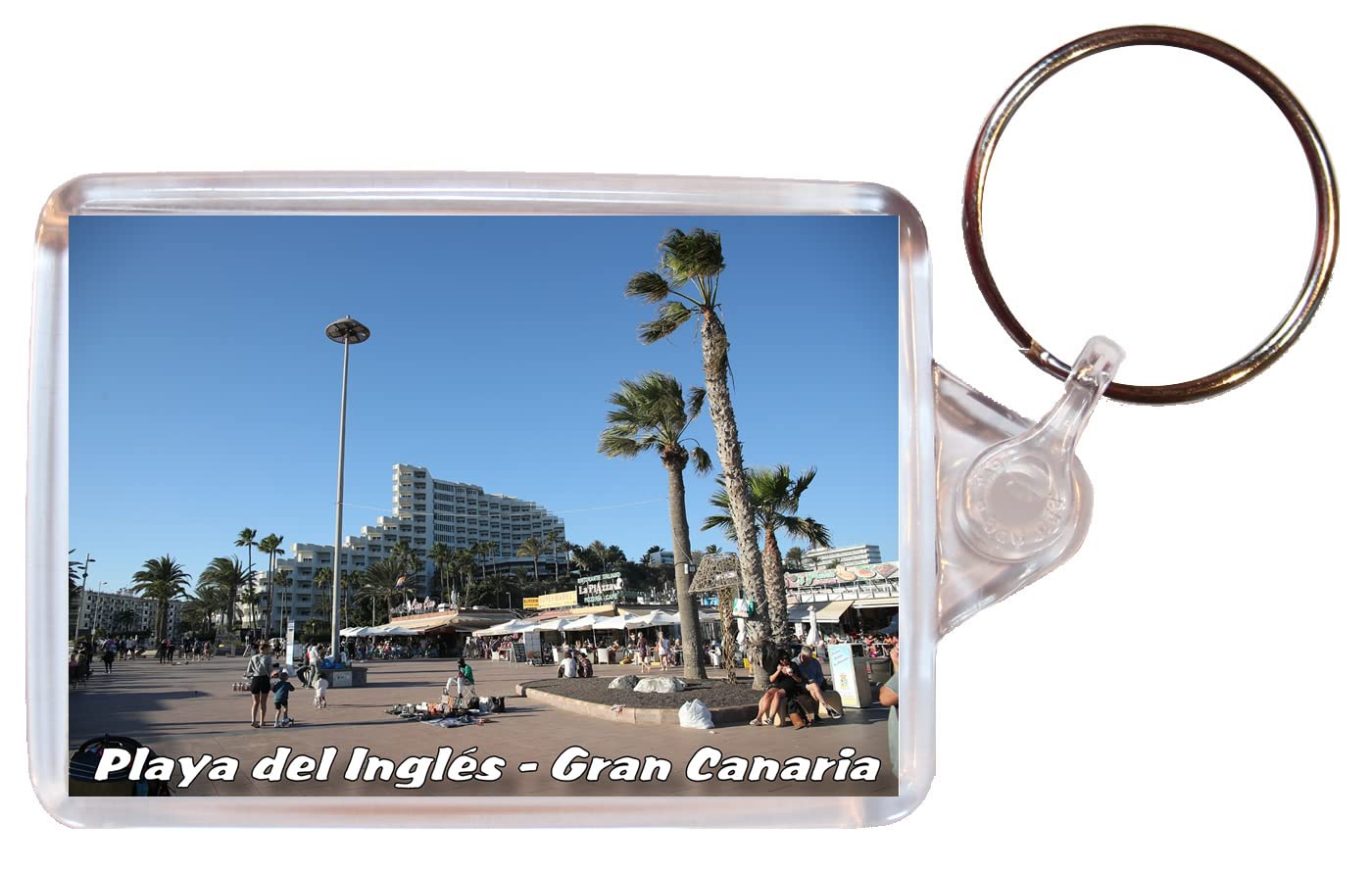 Baked Bean Store Playa del Ingles - Gran Canaria - Double Sided Keyring BBSKNO129