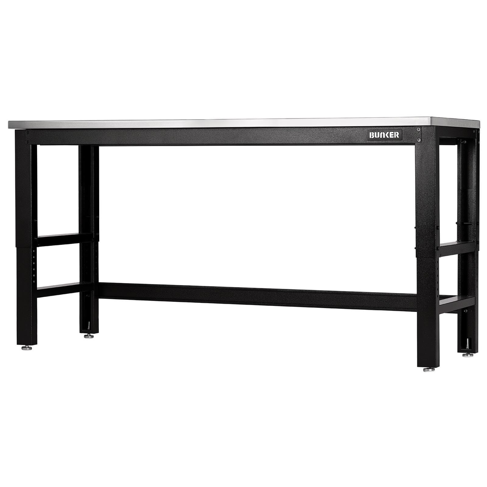 Draper Bunker Workbench With Stainless Steel Worktop1829mm 28095 from B&Q