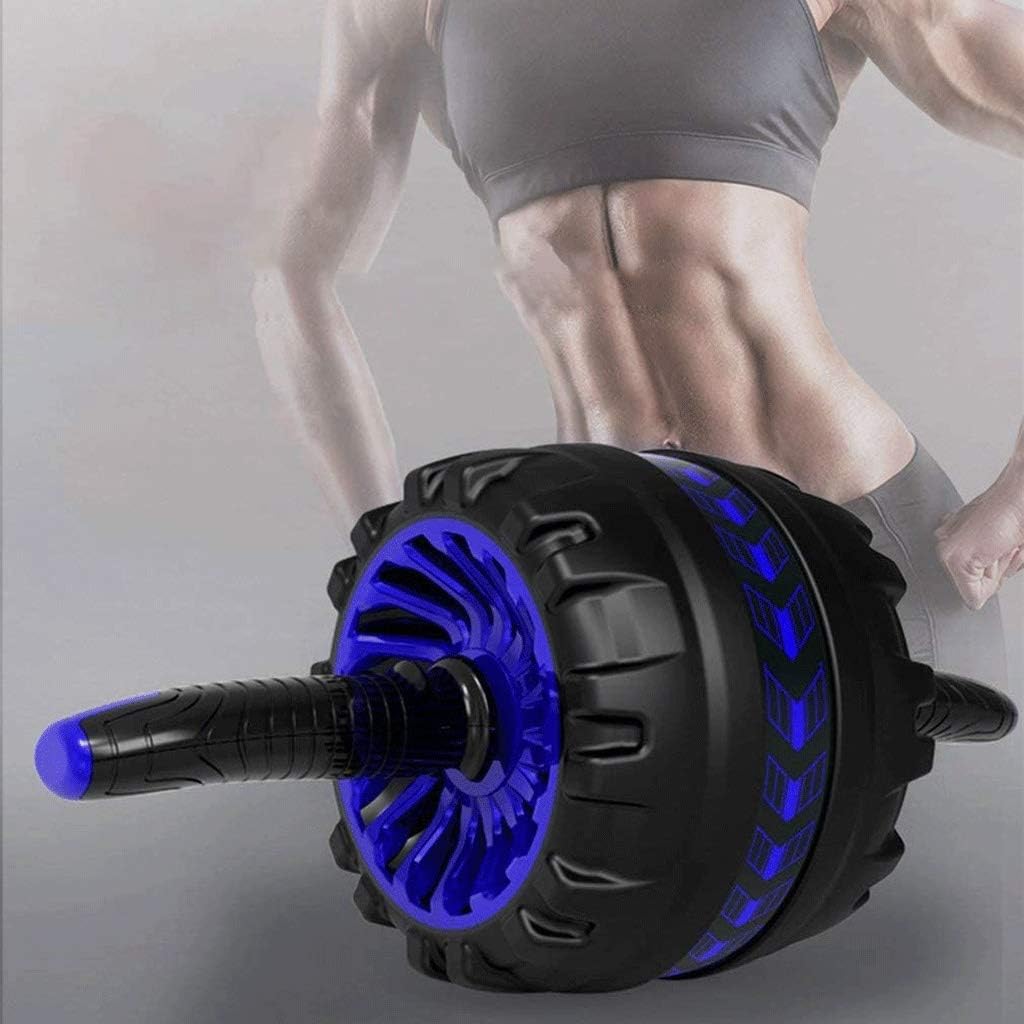 Abdominal wheel multifunctional household mute fitness equipment men and women roller abdominal muscle training device abdomen thin belly