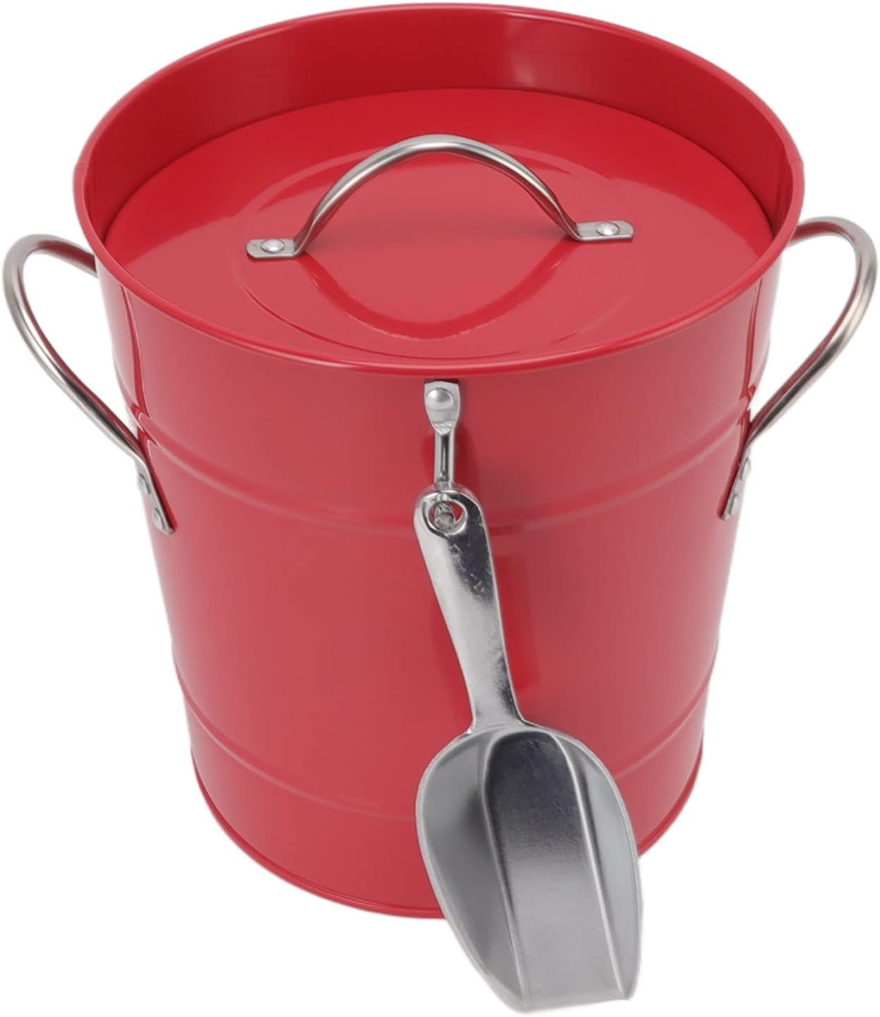 Ice Bucket with Lid,Scoop,Insulated Stainless Steel Keep