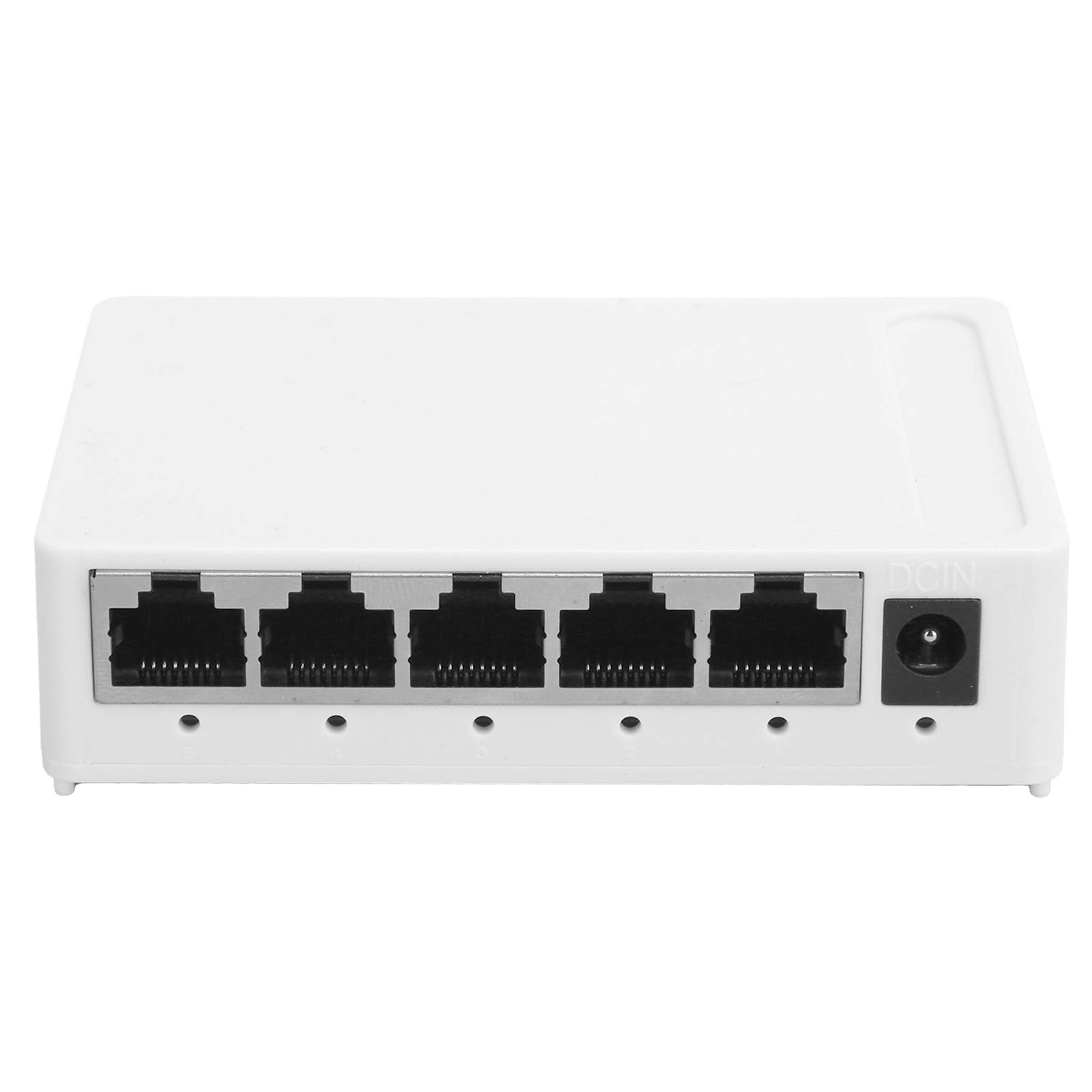Commutateur Gigabit Ethernet à 5 ports Adaptateur réseau de commutateur répartiteur Ethernet portable RJ4510 / 100 / 1000mbps Convient aux petites et moyennes entreprises et aux réseaux domestiques