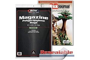 BCW Resealable Magazine Storage Bags: The Ultimate Archive Solution