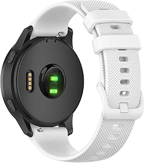 Dl3 Mobilak Strap Silicone Buckle 20MM Band For Samsung Gear Sport/Watch 7/6/5/4/5 Pro 45mm/S2 classic/active 2 40mm 44mm/Amazfit GTS 2/2e/GTS 3/3 Pro/GTS 4/GTS 2 Mini/3 Mini/4 Mini/Bip 3/Bip 3 Pro