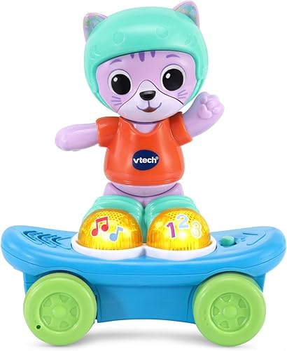 VTech Gato patinador de tracción hacia atrás