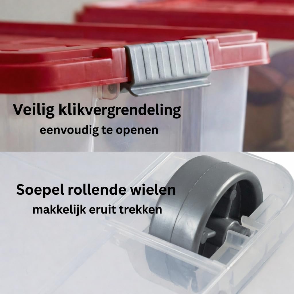 Opbergboxen Met Wieltjes Voor Onder Het Bed