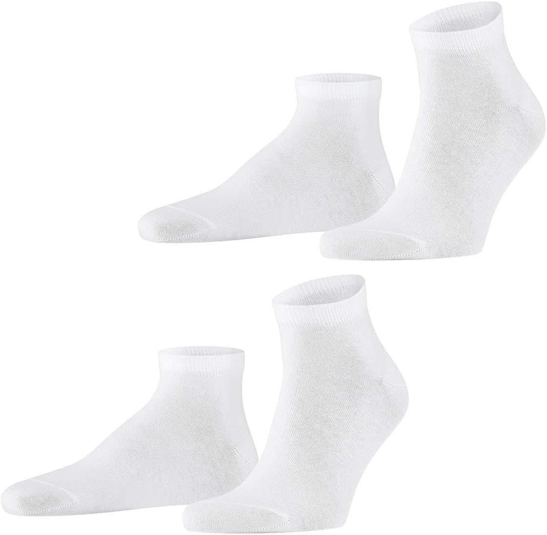 FALKE Men's Happy 2-Pack Sneaker Socks, Breathable, Cotton, Lightweight, 2 Pairs