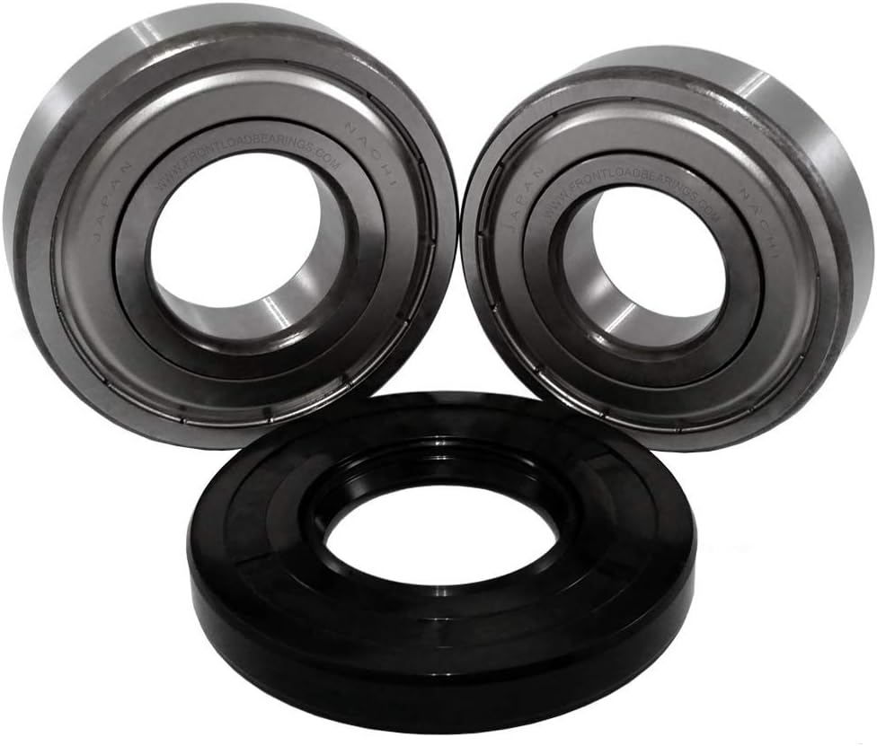 Front Load Bearings Washer Tub Bearing and Seal Kit with Nachi Bearings, Fits Kenmore and Electrolux Tub 134642100 (Includes a 5 Year Replacement Warranty and Link to Our How to Videos)