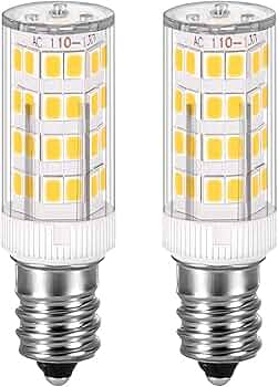 E12 LED電球 E12口金 3000K 電球色 調光可能(4個入) Amazon | E12 LED電球、E12口金、360lm、4Wはハロゲン電球40W