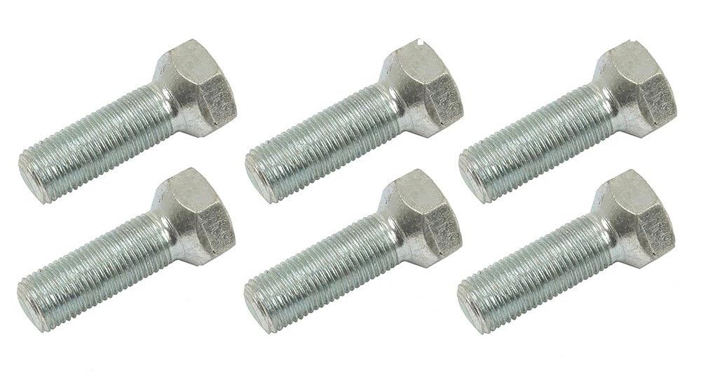6pcs 9/16"-18 Wheel Bolt Studs JD16 Replacement for John Deere 1020 1530 2010 2020 3020 4000 4020 4440 300