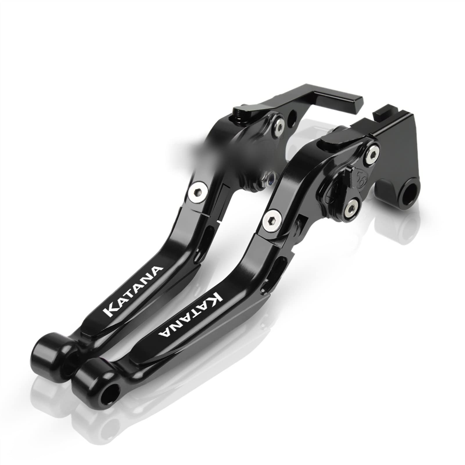 Leviers moto racing Suzuki GSX600F Katana réglables en aluminium CNC
