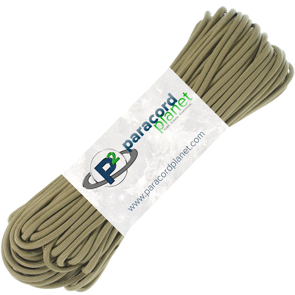 Paracord Planet 850 US Government Certified Paracord 10', 25', 50', 100', 250', 1000' Lengths