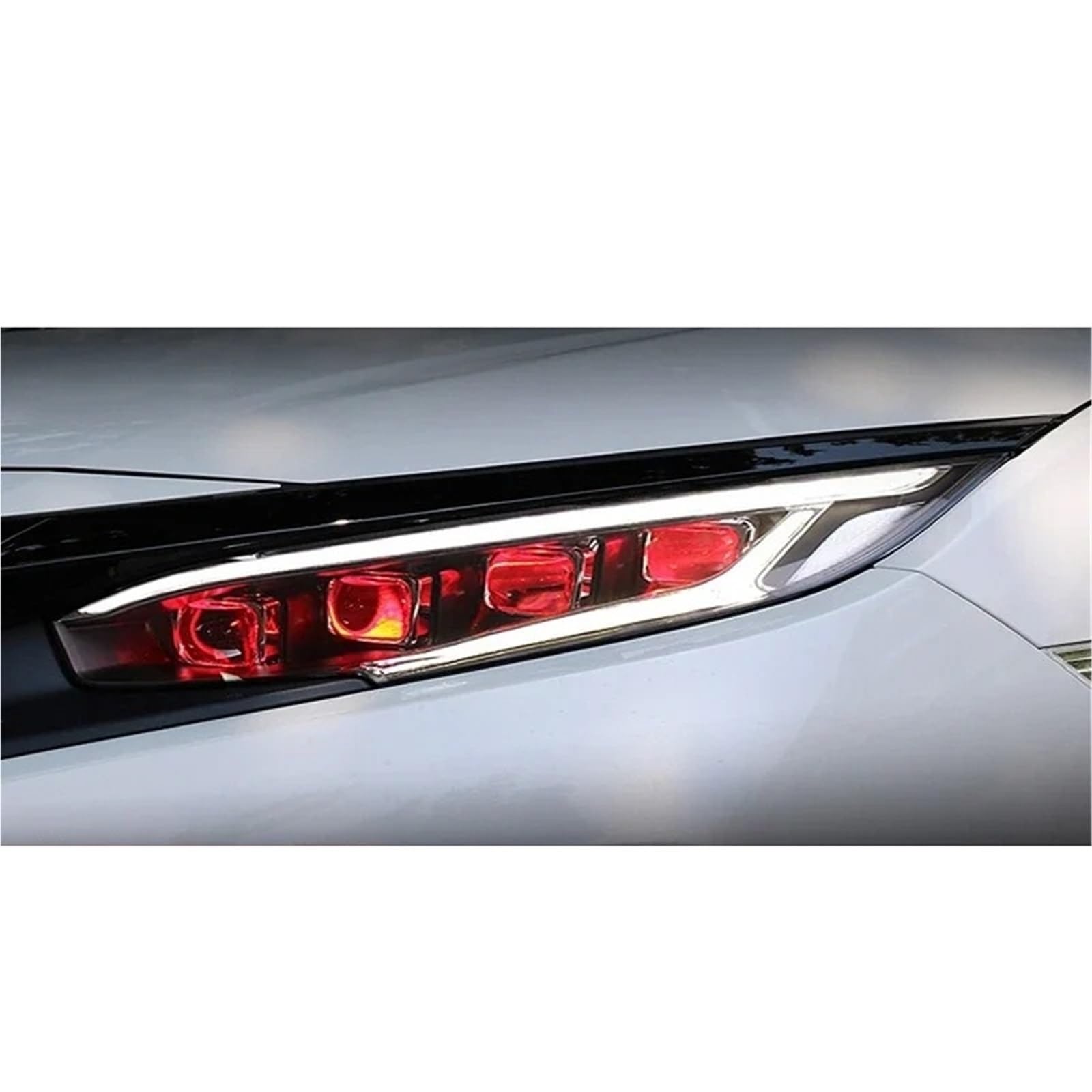 Faro Anteriore per Auto per Honda Civic di Decima Generazione 2016-2021 Faro proiettore Luce Diurna Accessori automobilistici Luci per Auto Gruppo Ottico per Auto