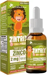 ZINTRIX (Zinco Infantil) 20ml - Flora Nativa Sabor:Morango