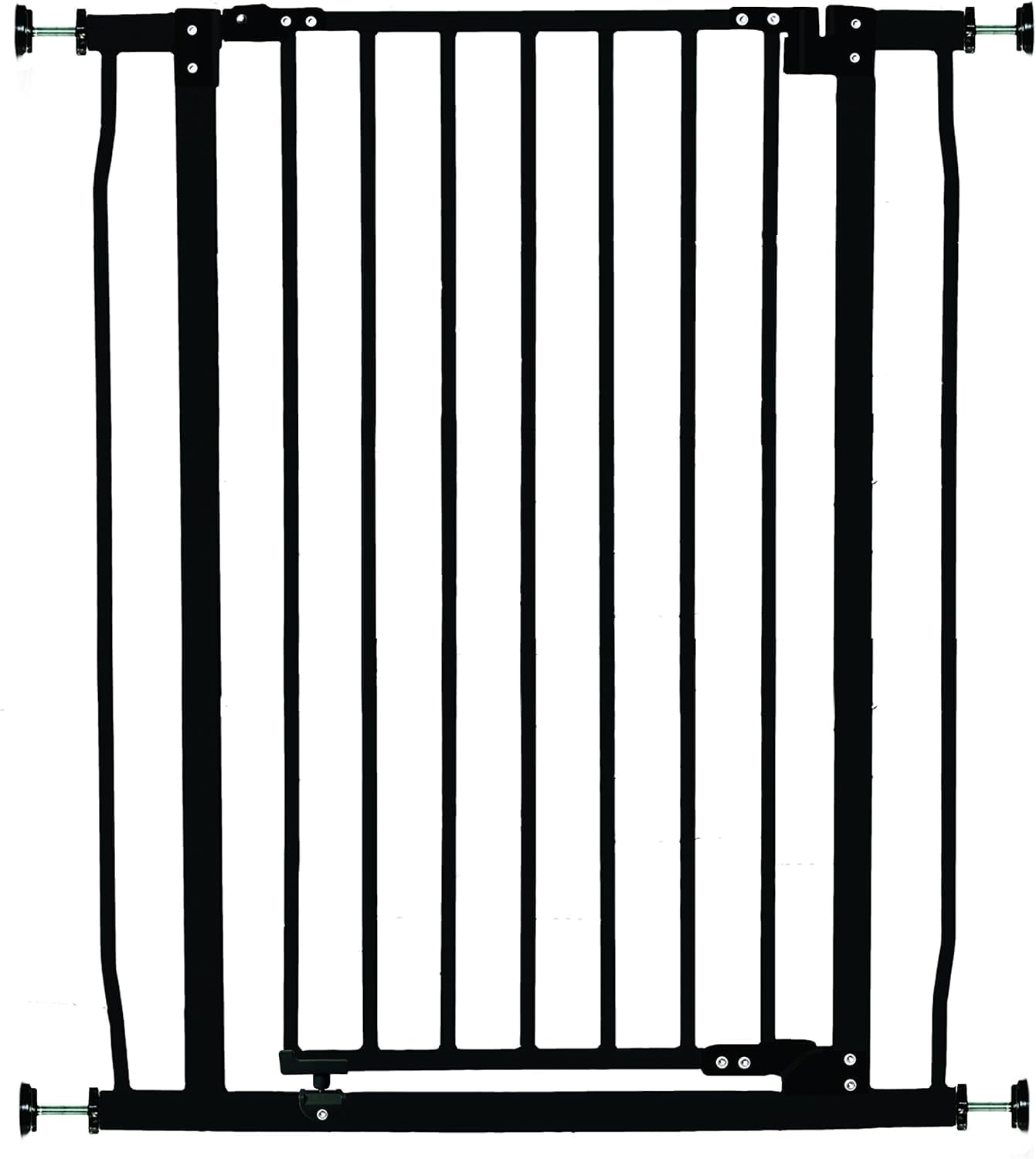 Dreambaby Cancelletto di sicurezza Liberty extra-alto (75-82cm), nero