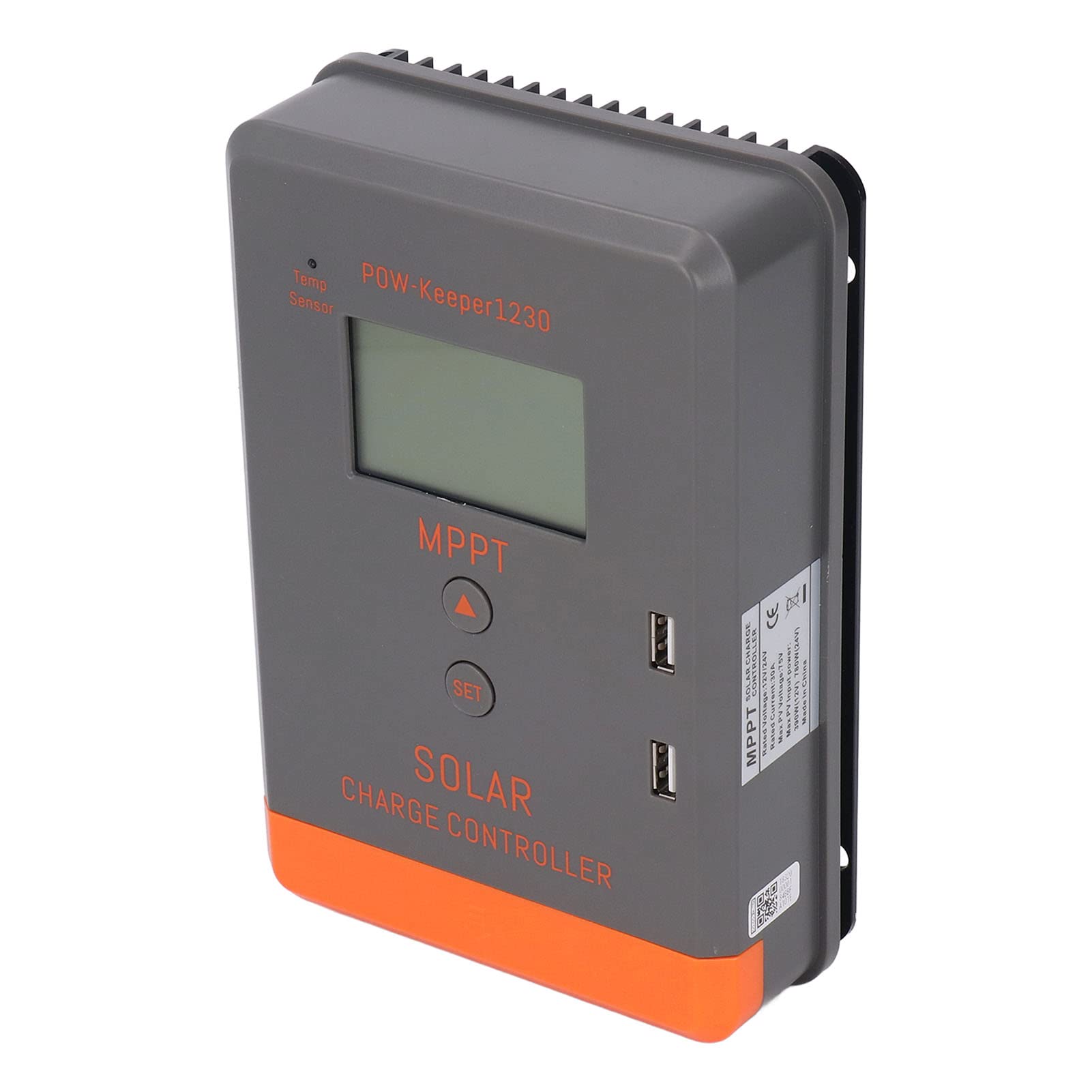 Controlador de Carga MPPT Panel Solar Descarga PV Multi Protección 30A 12V 24V Automático
