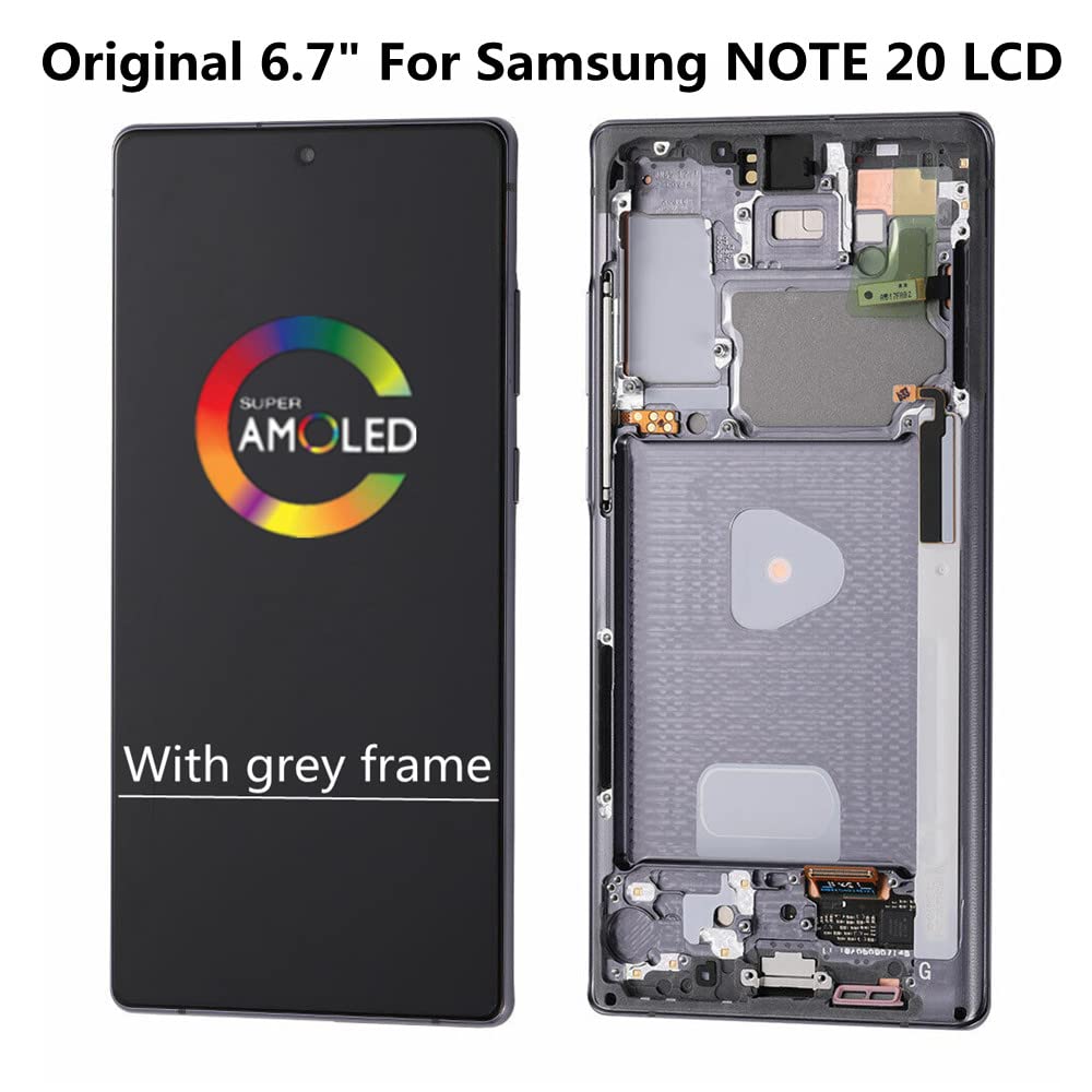 スマートフォン本体 Samsung Galaxy Note 20 GRAY N980F/DS Amazon.co.jp: 6.7インチ オリジナル Samsung Galaxy Note20 SM-N980F