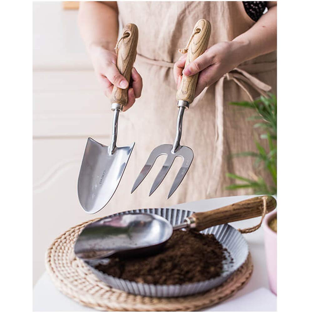 Set di Attrezzi da Regalo da Giardino da 3 Pezzi, Piante in Vaso Piante da Giardiniere Strumenti per allentare la Famiglia Vestito di Fiori in Rilievo Attrezzi da Giardinaggio Leggeri