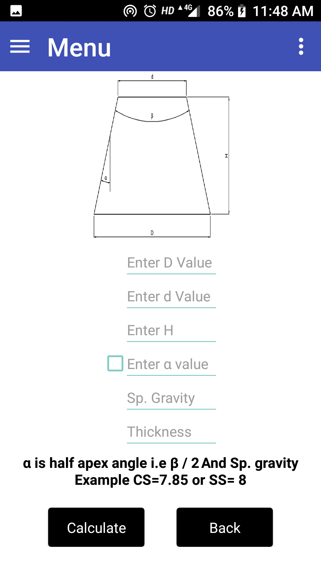 Cone layout - App on Amazon Appstore