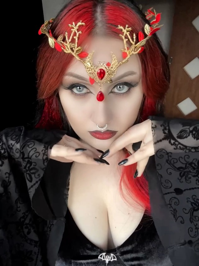 Amazon.com : MOSTORY Handmade Moon Elf Crown - Fairy Flower  display picture 1