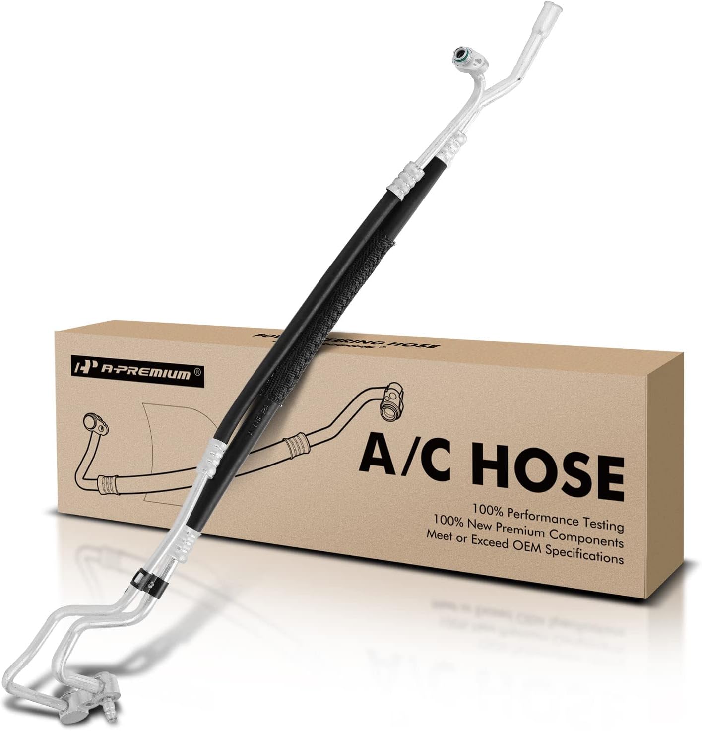 A-Premium A/C Suction and Discharge Line Hose Assembly Compatible with Dodge Durango 2002-2003 V8 5.9L