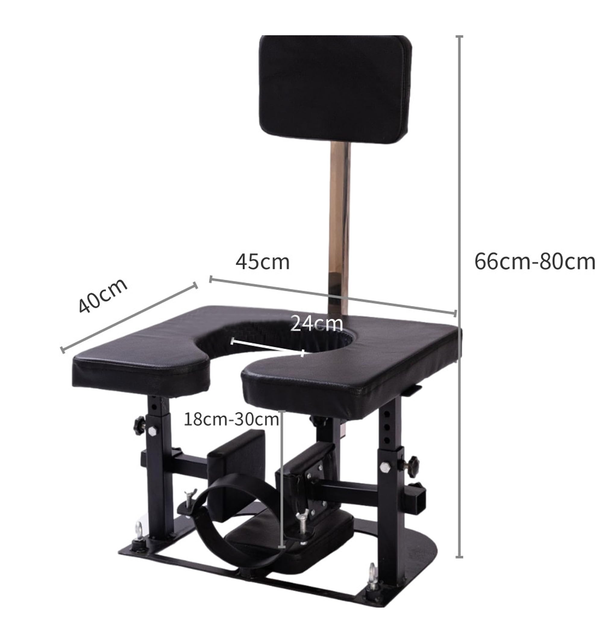 Chaise BDSM Bondage – Siège SM, Facesitting & Chaise Esclave | Meuble SM & Chaise Sexe – Meuble Érotique, BDSM Bondage Chair pour Dom Sub, Esclave & Maîtresse – Jeu de Rôle & Spanking