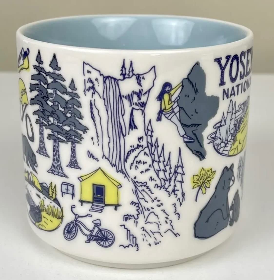 Starbucks Been There Series Yosemite National Park Ceramic Mug, 14 