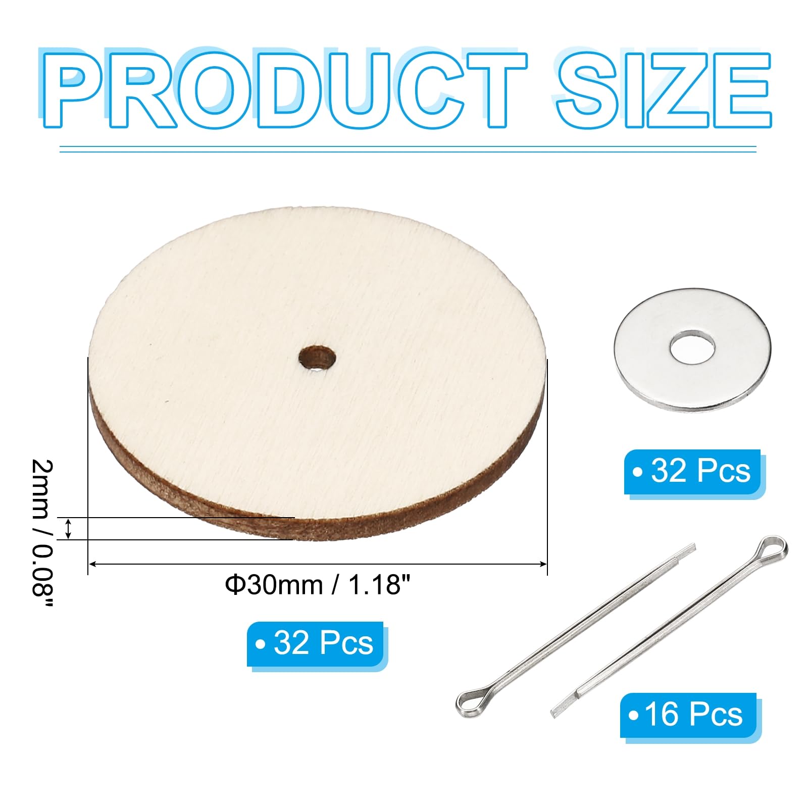 PATIKIL 30mm Doll Joints - Image 2