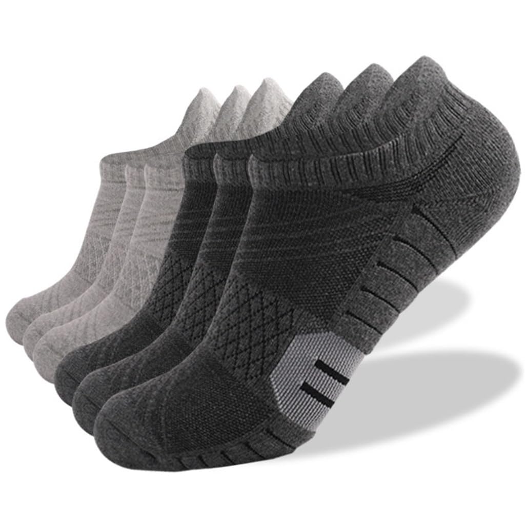 Chaussettes de course en coton bouclote épais pour un confort trekking ultime en taille L