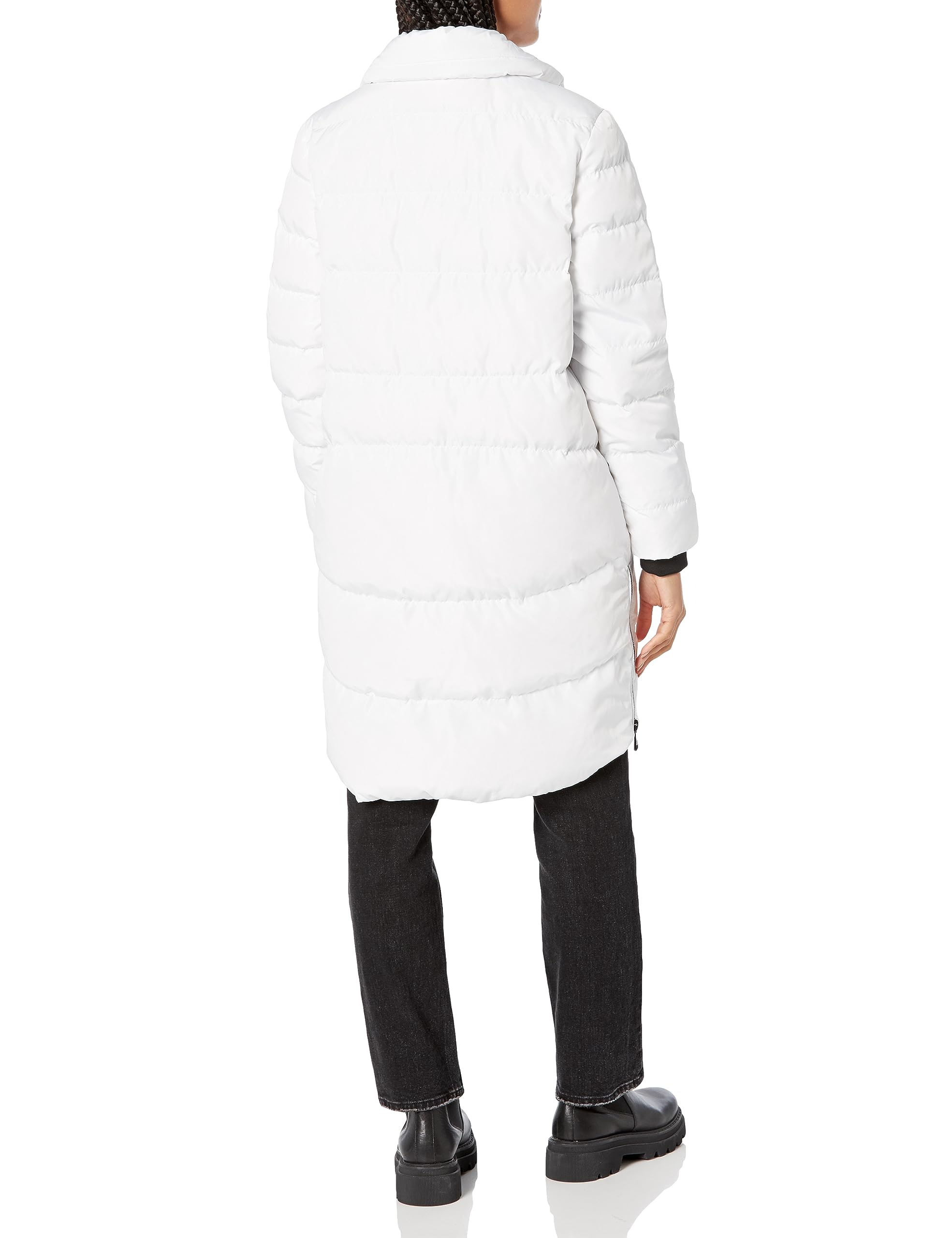 KARL LAGERFELD Karl Lagerfeld Paris Women's Full Length Puffer Jacket Sudadera corta con capucha Mujer