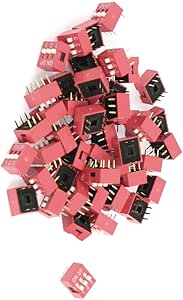 50 Stück 2-polige Klemmenblockanschlüsse | 2,54mm Abstand | Grün