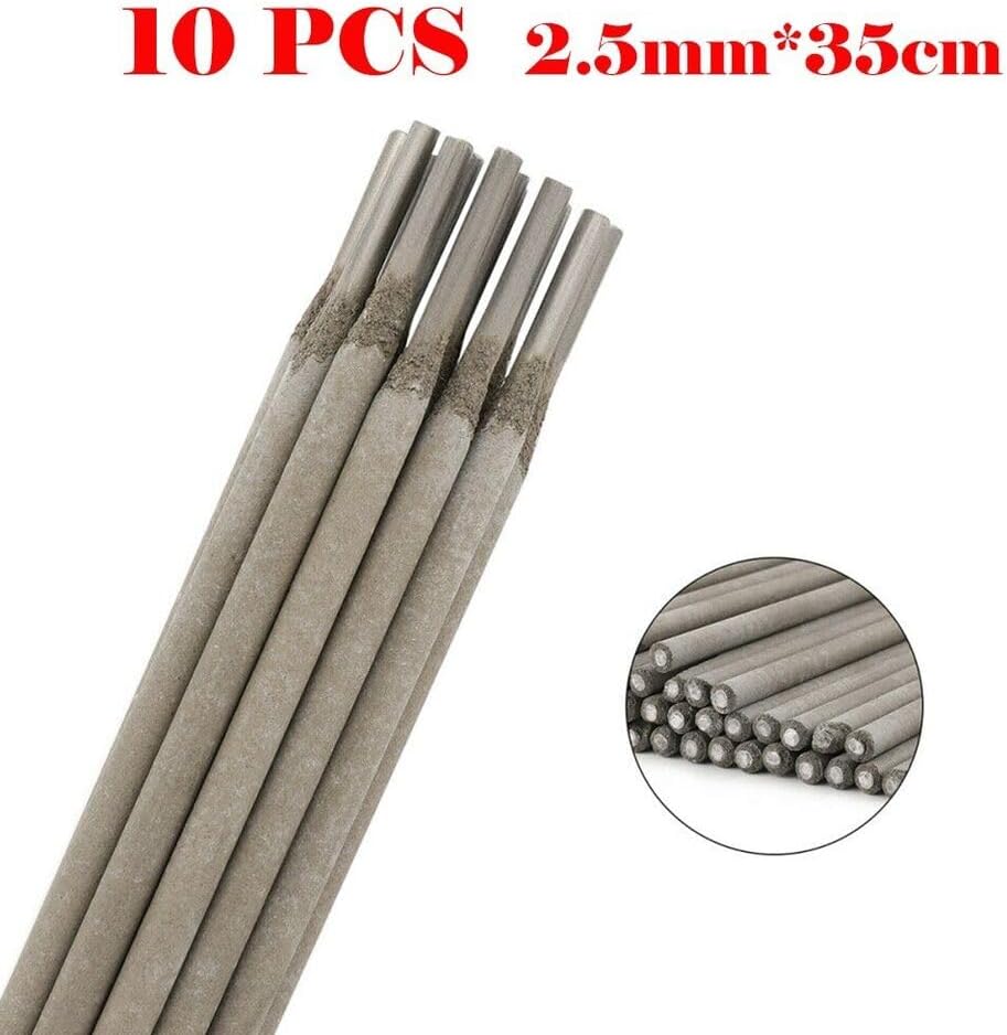 10pcs Stainless Steel E6031 ARC Welding/Rods Electrodes Mild Steel 2.5mm / 3.2mm